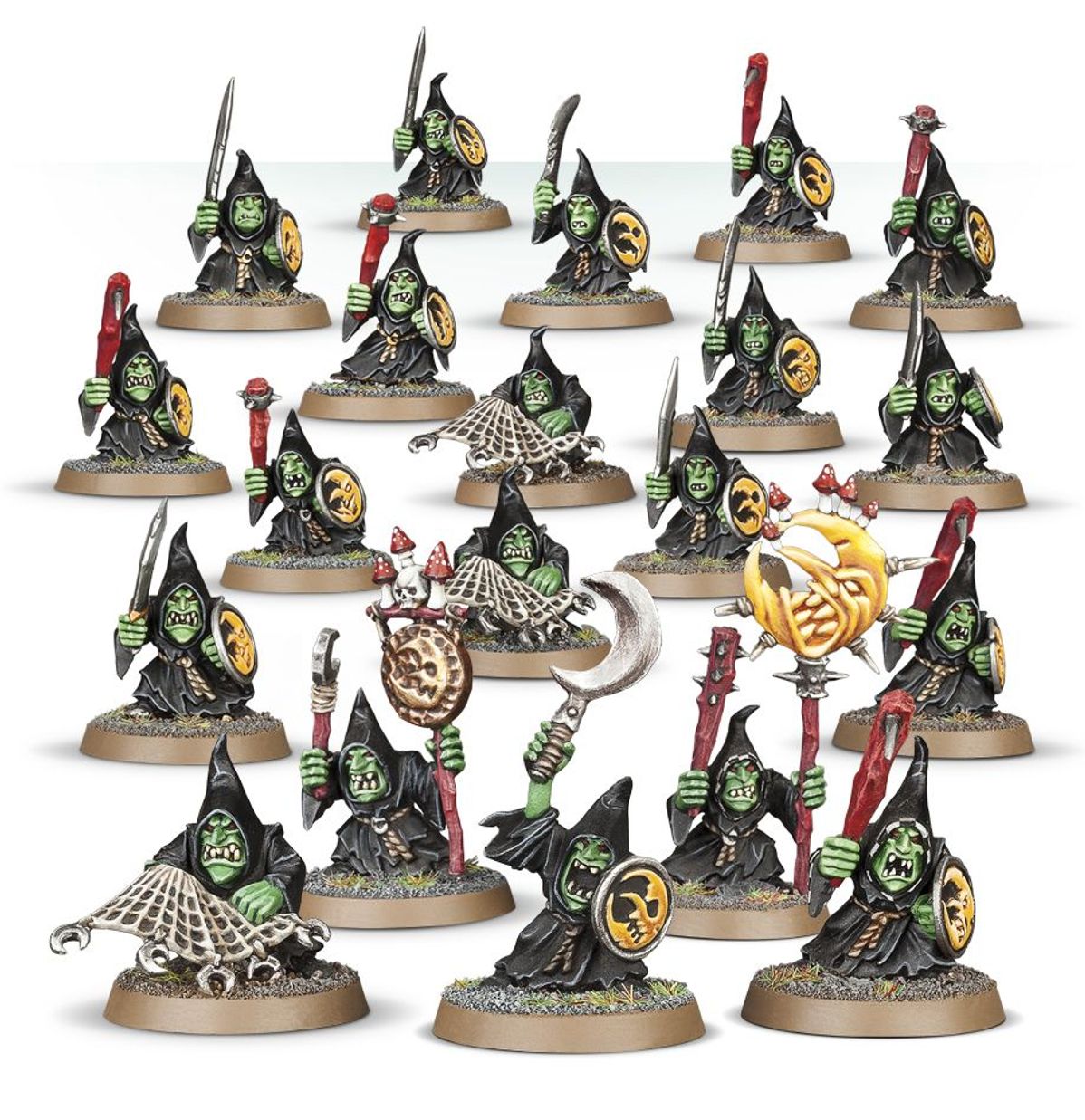 Warhammer Age of Sigmar : Gloomspite Gitz - Moonclan Stabbas
